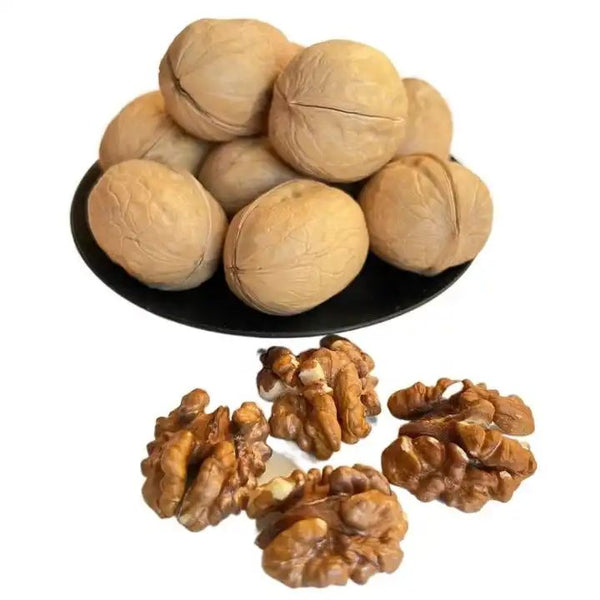 NUTS U.S. - Walnuts In Shell | Grown and Packed in California | Jumbo Size and Chandler Variety | Fresh Buttery Taste and Easy to Crack | Non-GMO and Raw Walnuts in Resealable Bags