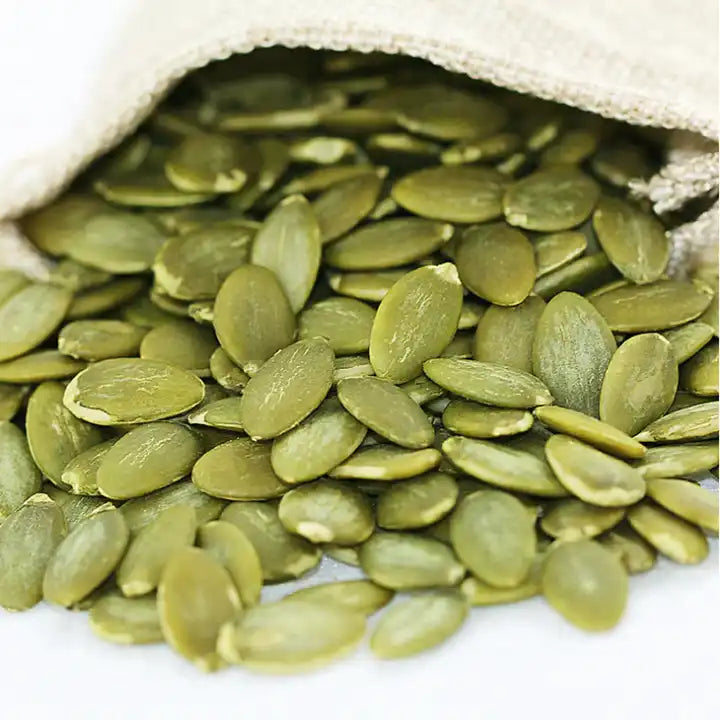 Dry Roasted Pepitas/ Pumpkin Seeds with Himalayan Salt (2 Lbs.) - Roasted to Perfection in Small Batches for Added Freshness - Vegan & Keto Friendly